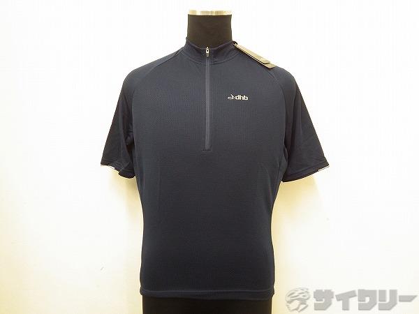 半袖ハーフジップジャージ ｄｈｂ Shot Sleve Jersey Lサイズ