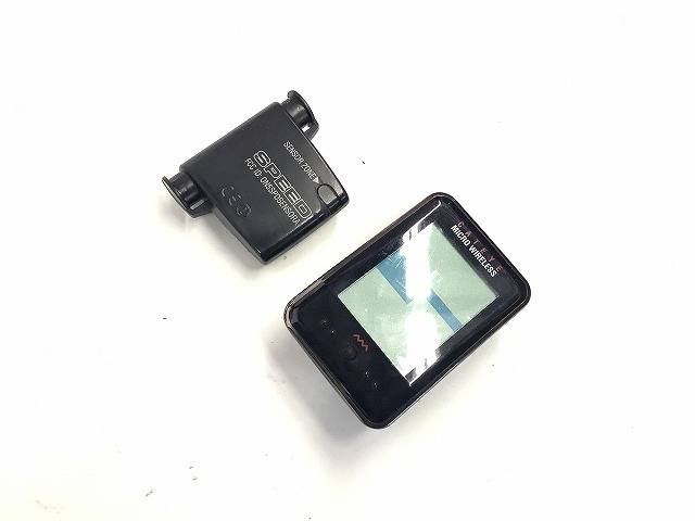 サイクルコンピューター CC-MC200W バンドカットあり