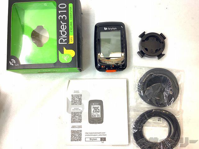 GPSサイクルコンピューター RIDER310