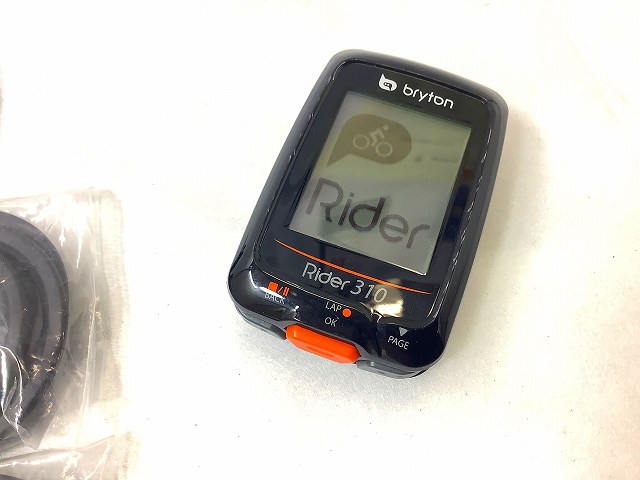 GPSサイクルコンピューター RIDER310