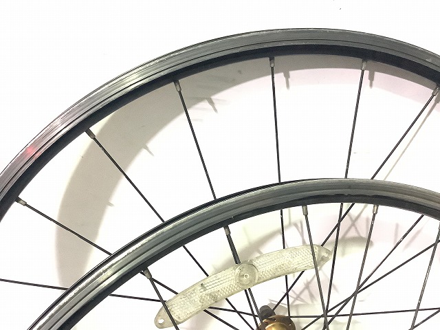 ホイールセット 622×19C 100/135mm 24/28H 使用感あり