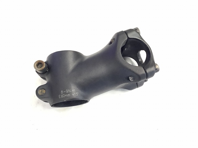 アヘッドステム 60/25.4/28.6mm ＋15°ブラック