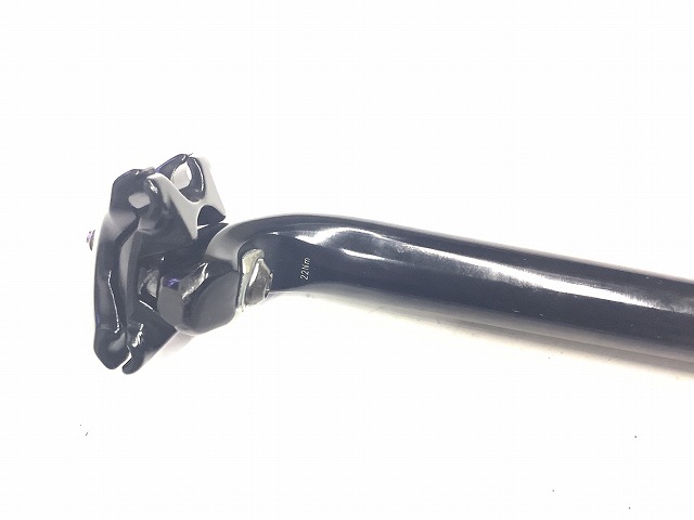 シートポスト 約350mm（実測）/27.2mm ブラック
