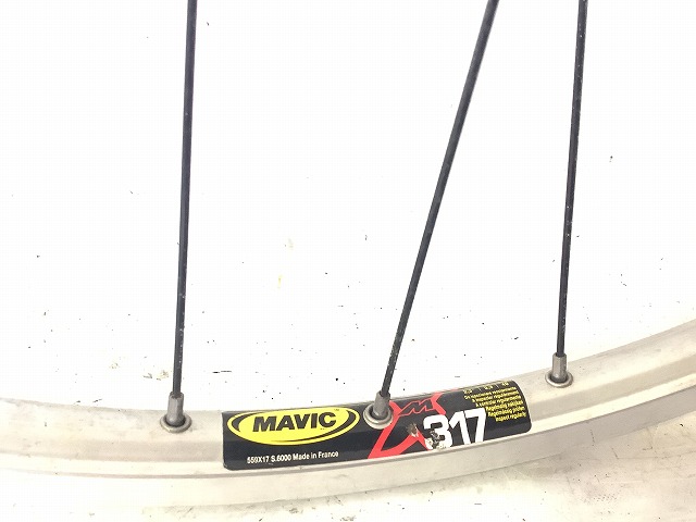 フロントホイール XM317 DISC HB-M535 26インチ スポーク破損