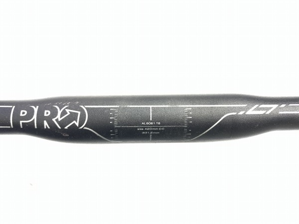 ドロップハンドル LT COMPACT 約420mm（エンドC-C実測）/31.8mm