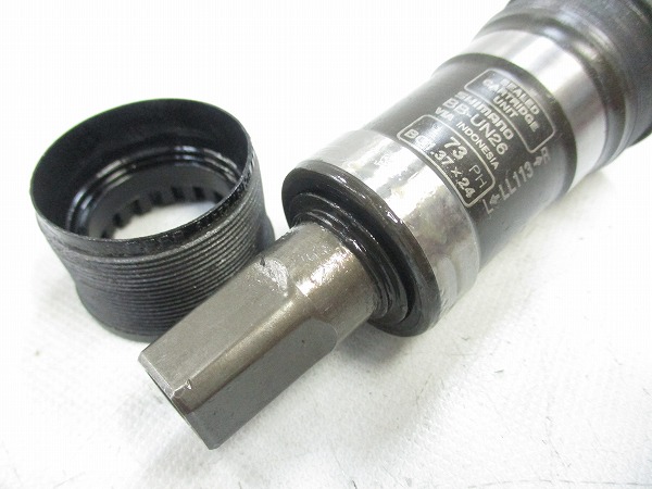 ボトムブラケット BB-UN26 JIS 73/113mm スクエア