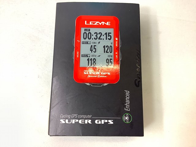 GPSサイクルコンピューター SUPER GPS