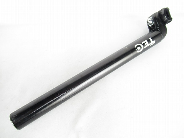 シートポスト　ブラック　31.6mm/350mm