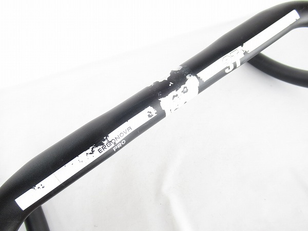 ドロップハンドル　ERGONOVA PRO　ブラック　31.8/400mm（芯芯/エンド部）