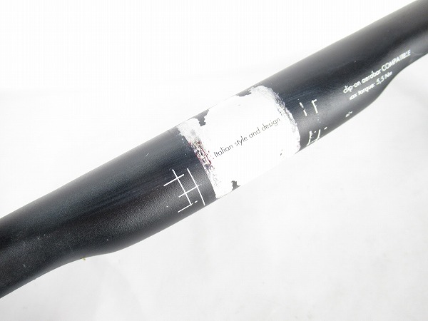 ドロップハンドル　ERGONOVA PRO　ブラック　31.8/400mm（芯芯/エンド部）
