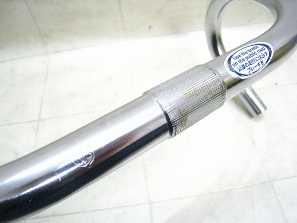 トラックハンドル B123 NJS 390/25.4mm クロモリ