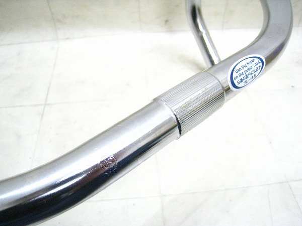 トラックハンドル B123 NJS 390/25.4mm クロモリ