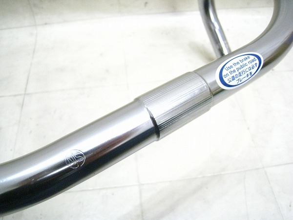 トラックハンドル B123 NJS 390/25.4mm クロモリ