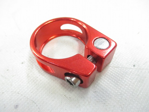 シートクランプ 28.6mm レッド