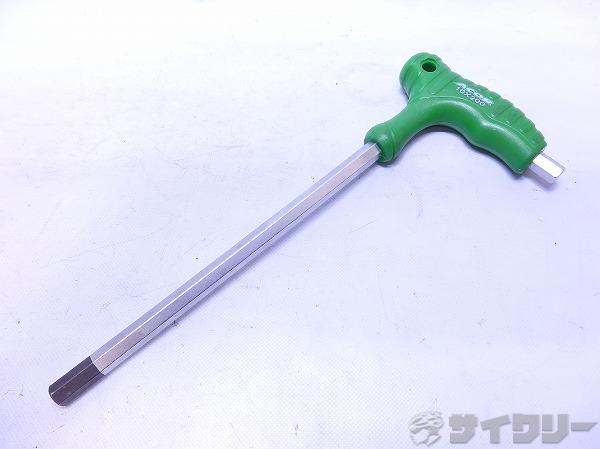 T型ヘックスレンチ 10mm グリーン