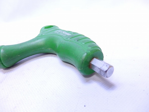 T型ヘックスレンチ 8mm グリーン