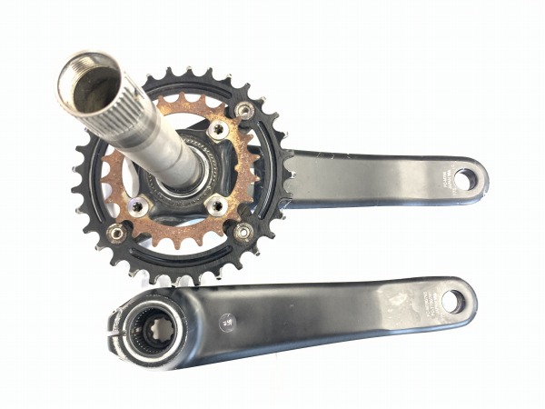 クランクセット FC-M785 DEORE XT 175mm ※落ち止めピン欠品