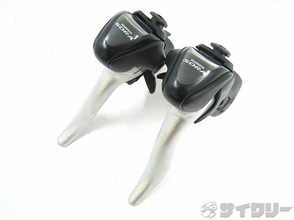 STIレバー ST-3400 SORA 2/3x9s ※ブラケットカバー欠品