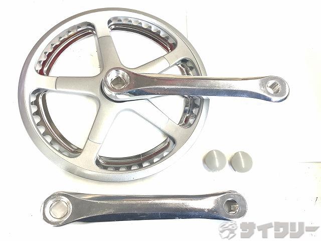 シングルクランクセット 46T 約167.5(実測） スクエア シルバー