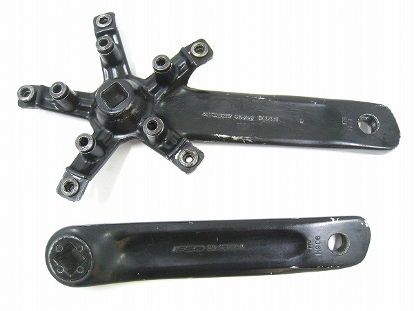 トリプルクランクアーム TEMPO 170mm PCD130/74 スクエア