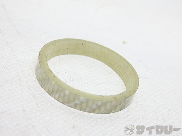 シルバーカーボンコラムスペーサー OS/5mm