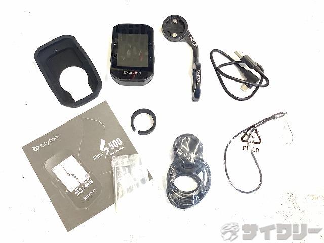 GPSサイクルコンピューター RIDER S500