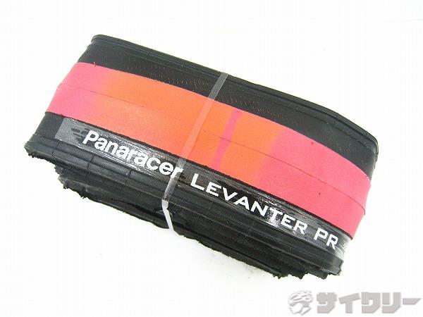 クリンチャータイヤ LEVANTER PR 700x23c レッド