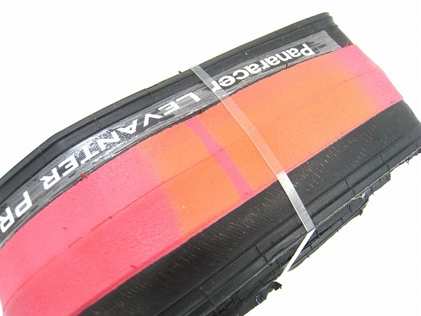 クリンチャータイヤ LEVANTER PR 700x23c レッド