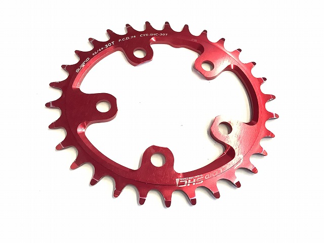 楕円チェーンリング CYCLOID SHC CY5 30T/74mm