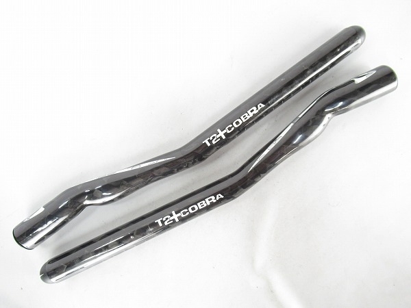 カーボンDHバー　T2 + COBRA　340mm　22.2mm