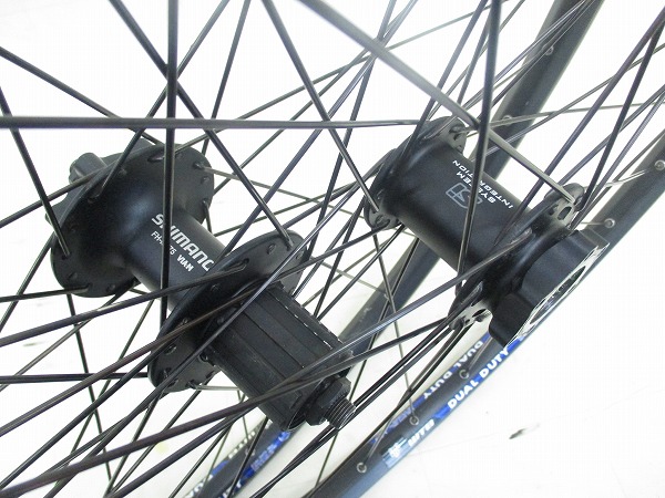 レフティ用ホイールセット DUAL DUTY 622x22c シマノフリー