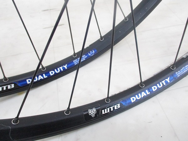レフティ用ホイールセット DUAL DUTY 622x22c シマノフリー