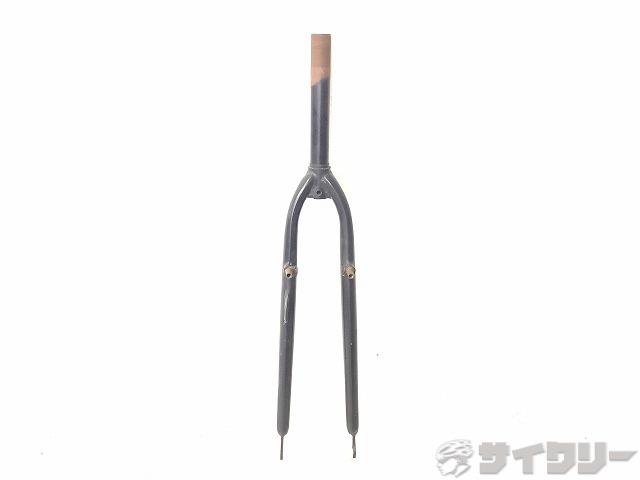 フロントフォーク 100mm クロモリ ねじ切り