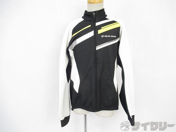 ウィンドブレークジャケット　3500-BL　サイズXL　ホワイト/ブラック