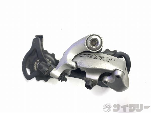 リアディレイラー RD-M750 DEORE XT ※プーリー割れあり