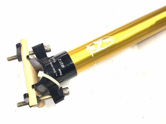 シートポスト 約280mm(実測）/27.2mm カットあり
