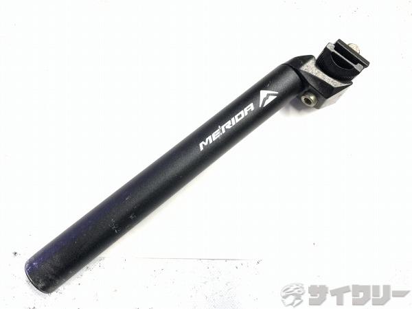 シートポスト メリダロゴ 約250mm(実測）/27.2mm ブラック