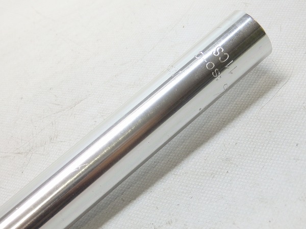 フラットバー シルバー 500㎜/φ25.4㎜