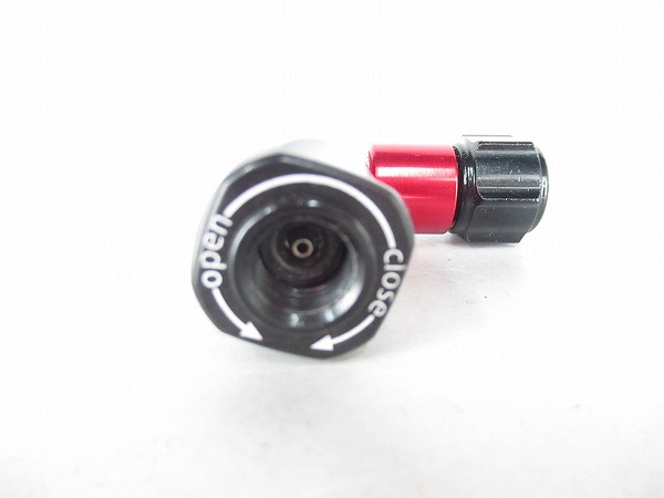 CO2ボンベポンプ用口金　レッド　仏式