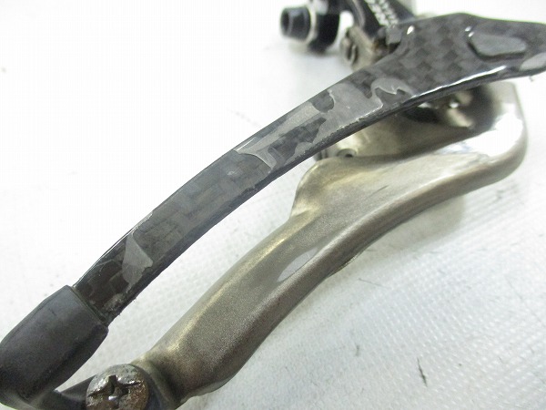 フロントディレイラー RECORD titanium 2s 直付け式