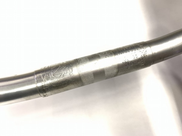 ドロップハンドル GRAND RAUNDONEUR 135 25.4/380mm(エンドC-C実測)