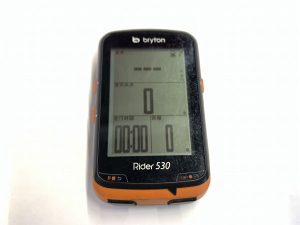 GPSサイクルコンピューター Rider530
