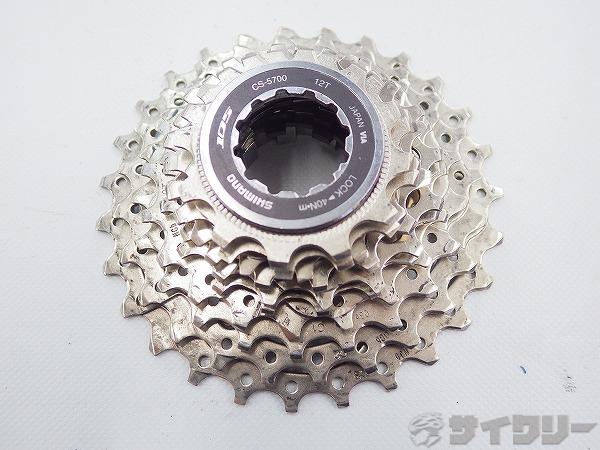 スプロケット CS-5700 105 10s/12-27ｔ ※錆あり