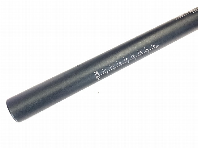 シートポスト HUSSEFELT 約350mm(実測）/31.6mm ブラック
