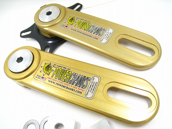 クランクBBセット POWERCRANKS スクエア