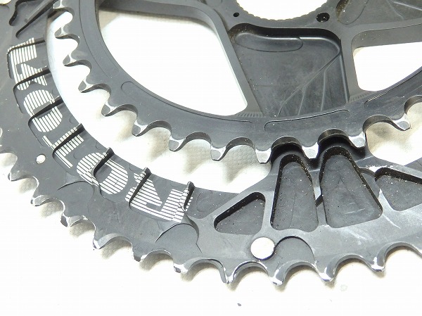 チェーンリング noQ RINGS DM ROUND RING 2x 52/36T