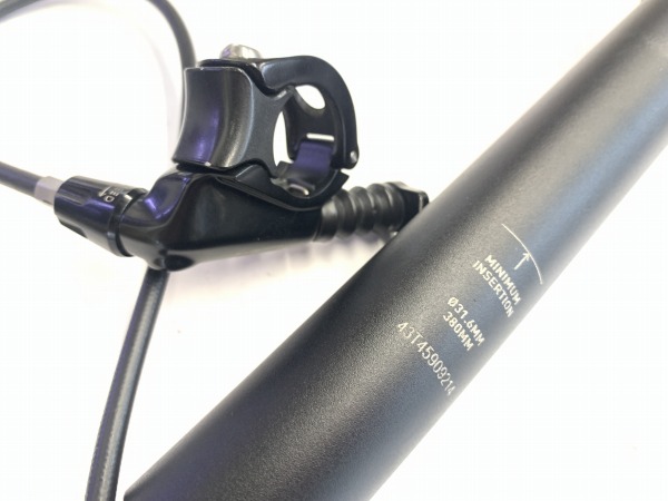 ドロッパーシートポスト REVERB 31.6/380mm