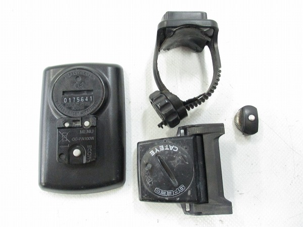 サイクルコンピューター CC-PA100W ※バンドカット