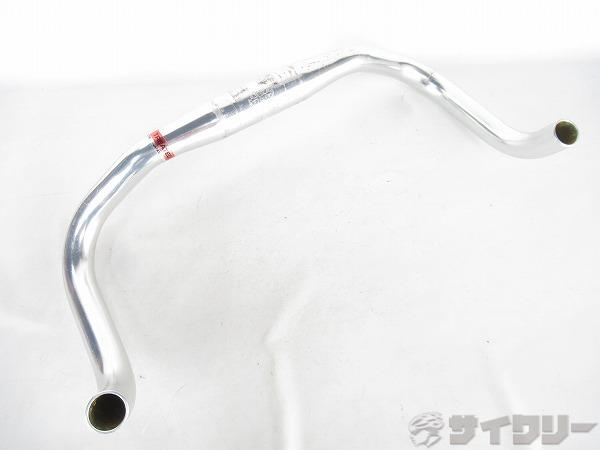 ブルホーンバーハンドル　RB-021 SSB　シルバー　31.8mm/380mm（芯芯/エンド部）