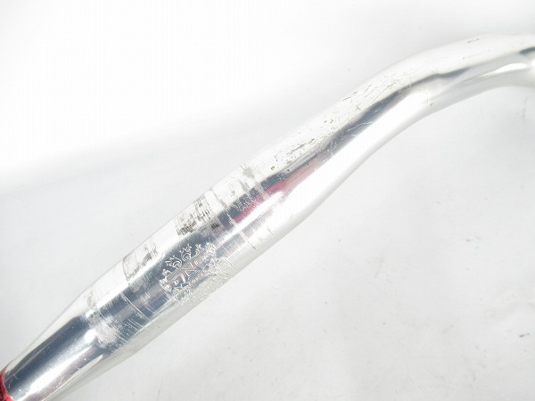 ブルホーンバーハンドル　RB-021 SSB　シルバー　31.8mm/380mm（芯芯/エンド部）